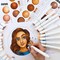 Ohuhu Skin Tone Alcohol Markers Brush Tip - Double Tipped Skin Color Markers for Artist Adults Coloring Illustration - 24 Portrait Skin Colors - Chisel&#x26; Brush - Honolulu - Refillable Alcohol-based Ink